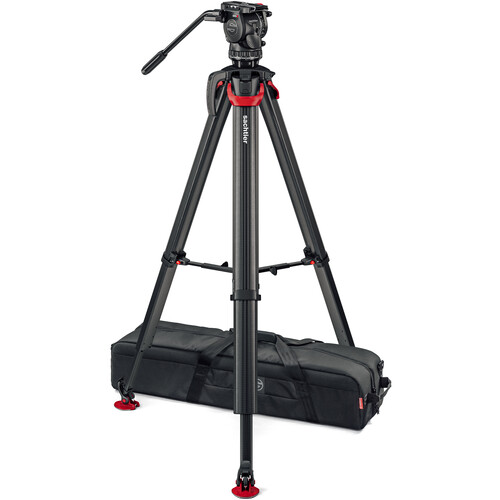 سپایه-ساچلر--Sachtler-aktiv8-flowtech75-MS-Tripod-System